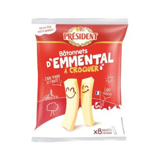 President Emmental Stick 8 x 18g