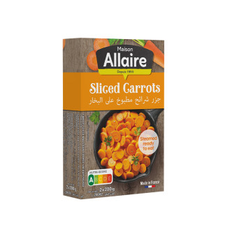 Allaire Sliced Carrots 2 x 200g