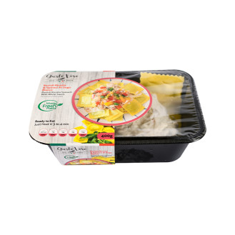 Gusto Vero Ravioli Ricotta Spinach & Veggie Sauce 400g