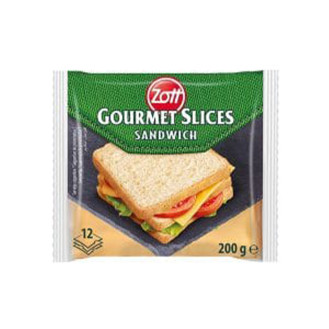 Zott Gourmet Slices Sandwich, 12 sheets 200g
