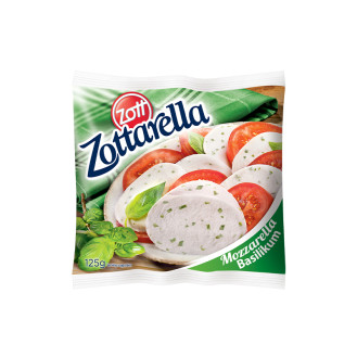 Zott Zottarella Basil Ball Mozzarella 125g