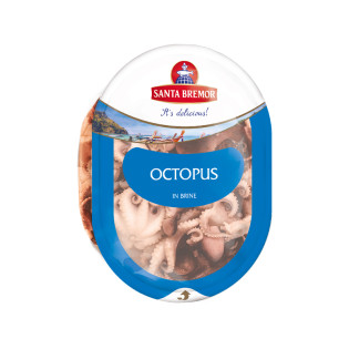 Santa Bremor Common Octopus in Brine 180g