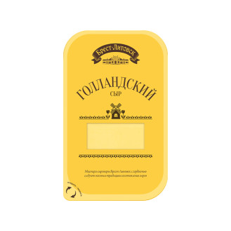 Savushkin Dutch Semi Hard Cheese 45% fat 150g