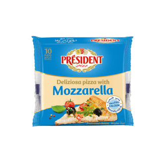 President Mozzarella Slices, 10 sheets 200g