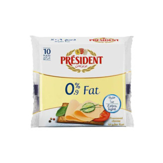 President Slices 0% fat 10 sheets 200g