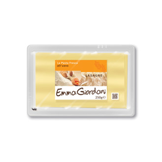 Emma Giordani Lasagne Fresh Egg Pasta 250g