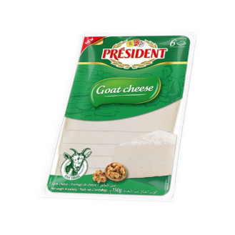 President Goat Cheese Slices 150g