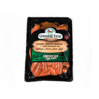 Greenhill Farm Turkey Smoked Cocktail Mini Sausages 400g